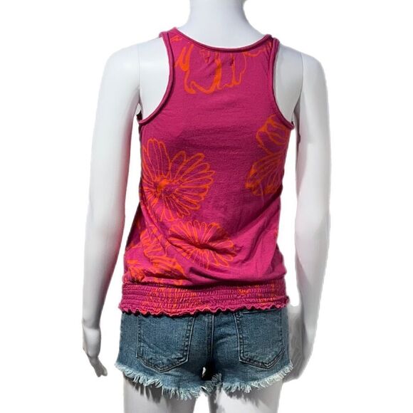 AEOāHibiscusāSmockedāTankāTop - Picture 7 of 11